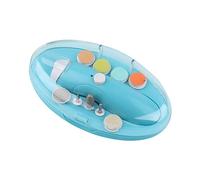Yardwe Tagliaunghie Elettrico per Bebé e Future Mamme, Design Luce Notturna, Testine Diverse, Abs per Cura Delicata delle Unghie