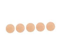 Yardwe Tappi in Sughero per Valvola di Spurgo per Trombone e Cornetta, 5 Pezzi, Colore Khaki, Resistente All’Usura, Tenuta Affidabile, Accessorio di Riparazione