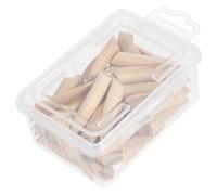 Yardwe Tappi per Fori a Tasca in Legno Massello 9,5mm, Accessori per Mobili, Riparazione Mobili, Design Elegante per Ristrutturazione Casa, Confezione da 50 Pezzi