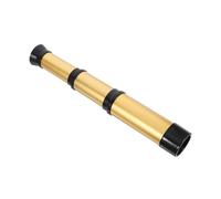 Yardwe Telescopio Retrattile Giocattolo in Plastica Per Bambini, Strumento Scientifico Educativo Per Esperimenti e Esplorazioni, Regalo Didattico Dorato Per Ragazzi e Ragazze