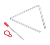 Yardwe Triangolo Per Percussioni in Acciaio Resistente Con Strumento Musicale Per Ragazzo Ragazza Piccoli Per Apprendimento Precoce Della Musica