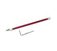 Yardwe Truss di a in per Rod e Vie Chitarra Regolabile Basso 2 Rosso Acciaio Resistente con Chiave a Brugola, Facile da Installare, Colore con Punto Saldatura Stabile