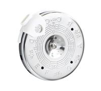 Yardwe Tuner Disc Accordatore Bocca Preciso per Chitarra Violino Erhu ABS e Lega di Zinco per Coro e Cappella