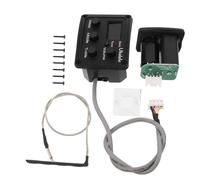 Yardwe Ukulele Pickup Band con Equalizzatore Digitale e Accordatore LCD Preamplificatore Piezoelettrico per Chitarra Acustica per Performance Live e Pratica Domestica