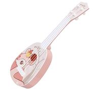 Yardwe Ukulele Simulato Per Ragazzo Ragazza Strumento Musicale Giocattolo Educativo Design Semplice Colori Vivaci Per Principianti e Sviluppo Musicale