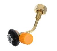 Yardwe Valvola Collegamento per Bombole Gas Portatile e Leggera Compatibile con Diversi Serbatoi per attività Outdoor Trasferimento Gas Facile e Affidabile