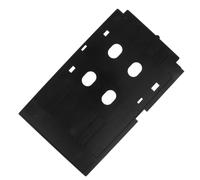 Yardwe Vassoio per Stampante Carte Pvc 86x54 Mm Pratico e Riutilizzabile, Vassoio Porta Carte D’identità Resistente in Pvc, Supporto Stampa Schede per Ufficio, Scuola e Uso Professionale