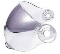 Yardwe Visiera Casco Moto Anti-vento Resistente Lente Grande per Visione Chiara Compatibile con Caschi Shark Protezione Solare Leggera e Flessibile per Uso Diurno