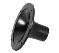 Yardwe Vite altoparlante adattatore per corno dell'altoparlante adattatore per altoparlante per auto adattatore per clacson per auto accessori per clacson per auto plastica Black