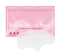 Yargkos 3 pezzi di cerotti per rughe sulla fronte riutilizzabili, cerotto antirughe per linee sottili, maschera antirughe ipoallergenica, nastro facciale in silicone per ridurre le rughe