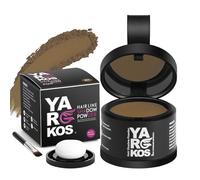 Yargkos Hairline Shadow Powder, Root Touch Up Powder per una copertura istantanea dei capelli grigi, copertura per radici di colore da donna, per diradamento, correttore radice da uomo, biondo scuro