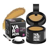 Yargkos Polvere di raddrizzamento invisibile, effetto immediato attaccatura dei capelli, correttore impermeabile per infoltire i capelli, maschi coprono i capelli per l'approccio, nascondere i punti