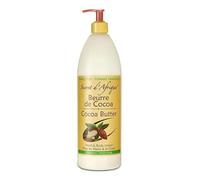 YARI Secret D'Afrique cocoa butter hand & body lotion crema per il corpo flacone da 1 litro con dosatore