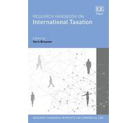 Yariv Brauner Research Handbook on International Taxation (Copertina rigida)