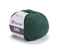 Yarn Art 55% Cotone 45% Acrilico YarnArt Jeans Sport Filato 1 Matassa/Palla 50 gr 174 yds (92)