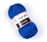 Yarn Art Begonia 4915 - Gomitolo di cotone mercerizzato per lavori a maglia, 5 matasse, 50 g, 169 m, per amigurumi, merletti, artigianato e artigianato, 5 matassine