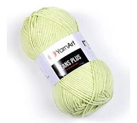 Yarn Art Jeans Plus Filato, 55% Cotone 45% Poliacrilico, 100 g, 160 m, Peso filato: 4 : Worsted-Aran (11)