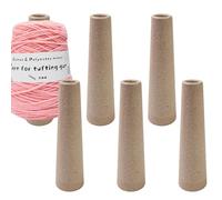 Yarn Cones for Wool Winding - 1.97x1.18x6.89inch Wool Winding Tube | 6pcs Thick Cardboard Tubes Wools Windings Craft Accessories | Knitting Tube Winder Supplies for Knitting, Tufting, Crochet