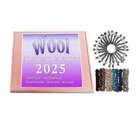 Yarn Countdown Calendar 2025 - Knitting Yarn Countdown Calendarr 2025, 24 Days Wool Knitting Yarnn Christmas Countdownn Calendar | Holiday Creative Projects Supplies For Girls Crocheters Women