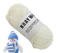 Yarn for Crocheting - Glow in Dark Thread, flessibile Artistic Fiber, materiale a maglia confortevole da 2 mm, Soft Handmade String | Nighttime Projects for Carpet Making Home Decoration Sewing