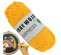 Yarn for Crocheting - Glow in Dark Thread, Flexible Artistic Fiber, Comfortable 2mm Knitting Material, Soft Handmade String | Nighttime Projects for Carpet Making Home Decoration Sewing Crocheting Kni