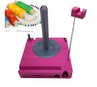 Yarn Holder Dispenser - 8.27 Inches Gancio Organizer | Knitting Yarn Stand - ABS YaÃn Holder Dispenser For Tańgle Free Crocheting Progetti di artigianato portatile e liscio Storage At Home, rosa caldo