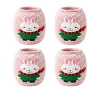 Yarn Holder for Crocheting 4 Piece Crocheting Stretch Center Pull Storage | Yarn Holder Crochet for Travel Project Storage Organization Crafting Management