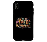 Yarn Whisperer Knitting Crochet Crafter Design Custodia per iPhone XS Max