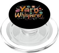 Yarn Whisperer Knitting Crochet Crafter Design PopSockets PopGrip per MagSafe