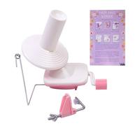 Yarn Winder, Efficiently Create Neat Yarn, 6.69x4.92x3.74 inch, Compact Knitting Tool Manual Wool Cakes with Smooth Crank Handle, Table Clamp for Stability, Fast Winding, Home