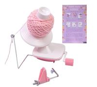 Yarn Winder, Manual Wool Winders, Neat Yarn Cake Maker, Efficient Handheld Winding Tool, Easy to Use for Knitting Enthusiasts, Durable Design on Weaving and Crafting Supplies