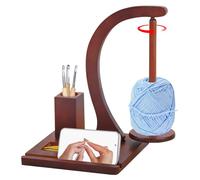 Yarn Winder, supporto magnetico per rotolo di filato, in legno, per lana e uncinetto