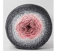 YarnArt - Filato di cotone glitterato con motivo floreale, 260 g, 1000 m, filato sportivo, uncinetto arcobaleno, rete metallica lurex, multicolore cotone, uncinetto arcobaleno (3279)