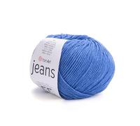 YarnArt - Filato sportivo per jeans, 55% cotone, 45% acrilico, 1 matassa/gomitolo 50 gr 174 yds filato di cotone per maglieria, filato morbido amigurumi (17)