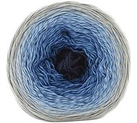 YarnArt - Gomitolo di filato a fiori, 55% cotone, 45% acrilico, 250 g, 1090 m, colore: arcobaleno, filato per uncinetto, primavera estate, 2 filato sportivo (271)