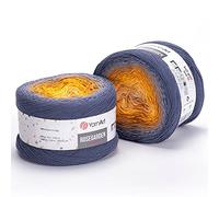 YarnArt RoseGarden - Filato per torta, 100% cotone, 1 matassa/gomitolo, 250 gr
