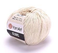 YarnArt Yarnarts - Filato di cotone per jeans, 50 g, Yarn Art, 160 m/50 g (05)