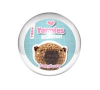 Yarnies - Collect. Create. Cuddle. Häkelset Capybara: Digitale Anleitung, Chenillegarn (100% Acryl), Mini-Häkelnadel mit Schlüsselanhänger, Füllwatte