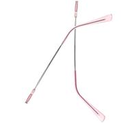 YARNOW 1 Coppia Aste Ricambio Occhiali in Metallo Rosa Design Snello e Resistente Agli Urti Accessori per Occhiali da Sole da Vista