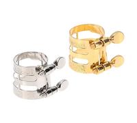 YARNOW 1 Paio Clip per Ance Sax e Flat da Colorazioni Assortite Accessori Utili per Strumenti Musicali Facile Installazione e Design Compatto Sicuro e Pratico per Musicisti