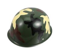 YARNOW 1 Pezzo Giocattoli per cappelli mimeti fornitura di da festa cappello da soldato di simulazione casco per Vestire il cappello casco mimetico plastica
