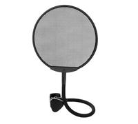 YARNOW 1 pezzo per Microfono Professionale Schermo Isolante Nero per Registrazione Streaming Protezione da Saliva e Rumore Accessorio Resistente e Duraturo