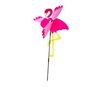 YARNOW 1 Pz Mulino A Fenicottero Giocattolo per Rosa Prato Decorativo Mulini A Girandole Decorazione Esterno Fenicotteri Piccolo Giardino Mulino A Girandola