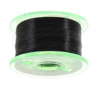 YARNOW 1 Rotolo filo invisibile magico trucchi da mago Accessori maghi corredo invisibile perline di lenza trasparenti giocattolo per mordersi le plastica Black