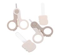 YARNOW 1 Set Di Forbici Per Per Le Unghie Per Le Dita Del Neonato Strumento Per Unghie Neonati Set Trimmer Unghie Per Baby Unghipernail Per La Sicurezza Del Bambino