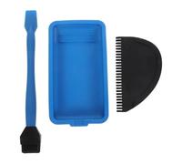 YARNOW 1 Set di strumenti per l'applicazione di colla siliconica: include pennello, vassoio e applicatore - Adatto per lavorazione del legno, resina epossidica, artigianato, incisione fine, hobby