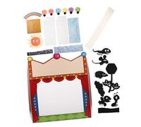 YARNOW 1 Set Di Supporti Didattici Per Palcoscenico Delle Ombre Burattini A Mano Teatro Dei Burattini Kit Per Burattini Fai Da Te Teatro Dei Burattini Per Burattini Fai Da Te