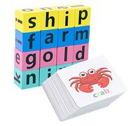 YARNOW 1 Set Educativo per Apprendimento Alfabeto Ortografia per Schede e Interattivi per Sviluppo Cognitivo e Coordinazione