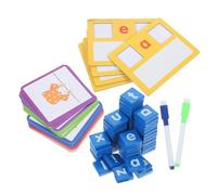 YARNOW 1 Set Educativo Spelling per Alfabetici con Schede Parole Interattivo per Sviluppare Competenze Cognitive e Relazioni Genitore Attività per Prima