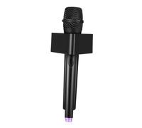 YARNOW 1 Set finto microfono giocattolo per altoparlante impostore microfono finto karaok microfono falso microfono di sostegno puntello del microfono plastica